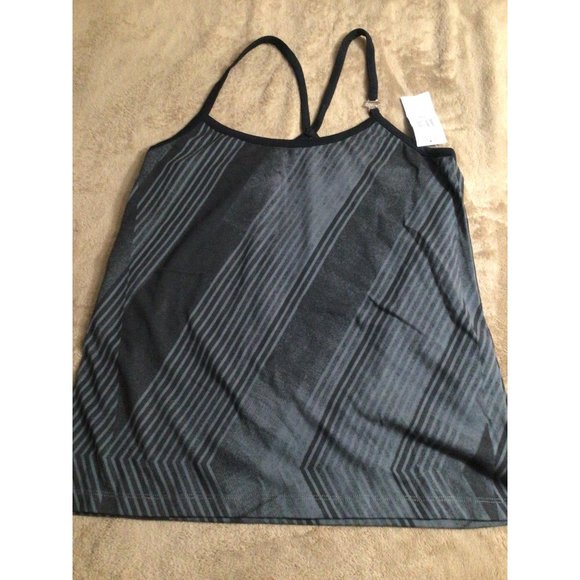 Fox Racing Resonate Tank Top Balck Gray S stripped - Picture 2 of 10